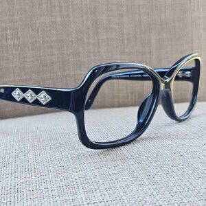 Kirkland Signature Women Glasses/Eyeglasses Frame Crystals Accent Arms CORTESE